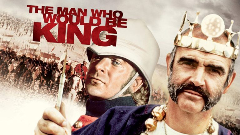 Lee más sobre el artículo Destrozando mitos: THE MAN WHO WOULD BE KING (1975) – «The Minstrel Boy»: Una canción para dos bribones