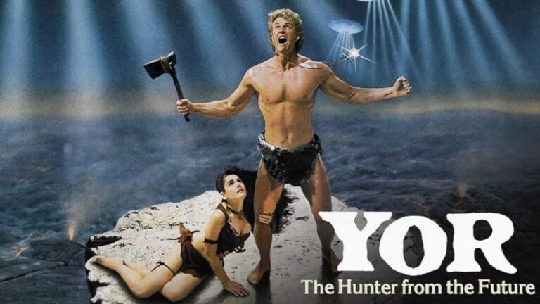 Lee más sobre el artículo Rescatando rarezas: YOR, EL CAZADOR QUE VINO DEL FUTURO (1983) – John Scott humillado