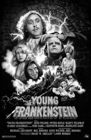 young frankenstein 1974 poster