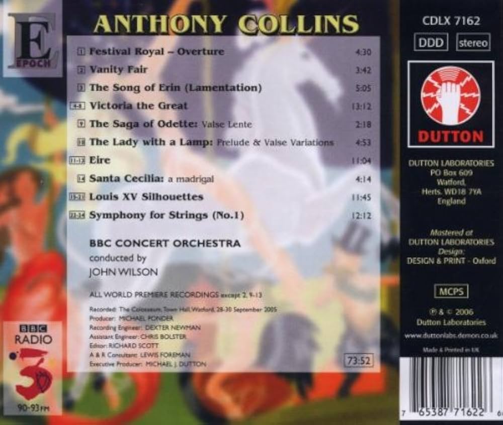 Anthony Collins biografía