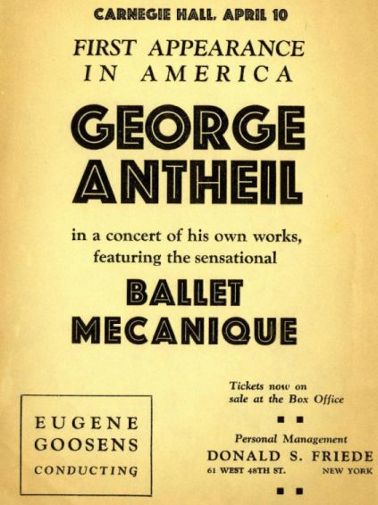 George Antheil biografía