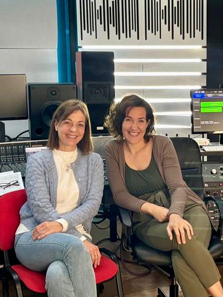 CIMA Isabel Royan y Merce Pons en el estudio