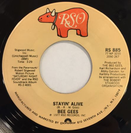 Stayin' Alive 1977 Bee Gees