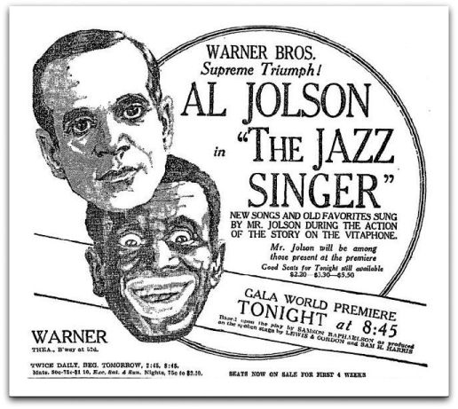 The Jazz Singer 1927